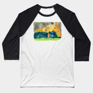 The Whately House from The Dunwich Horror Baseball T-Shirt